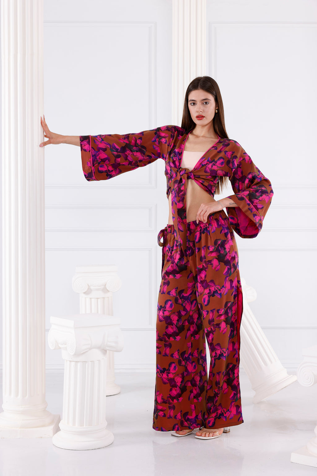 Astrid Vegan İpek CUPRO Cropped