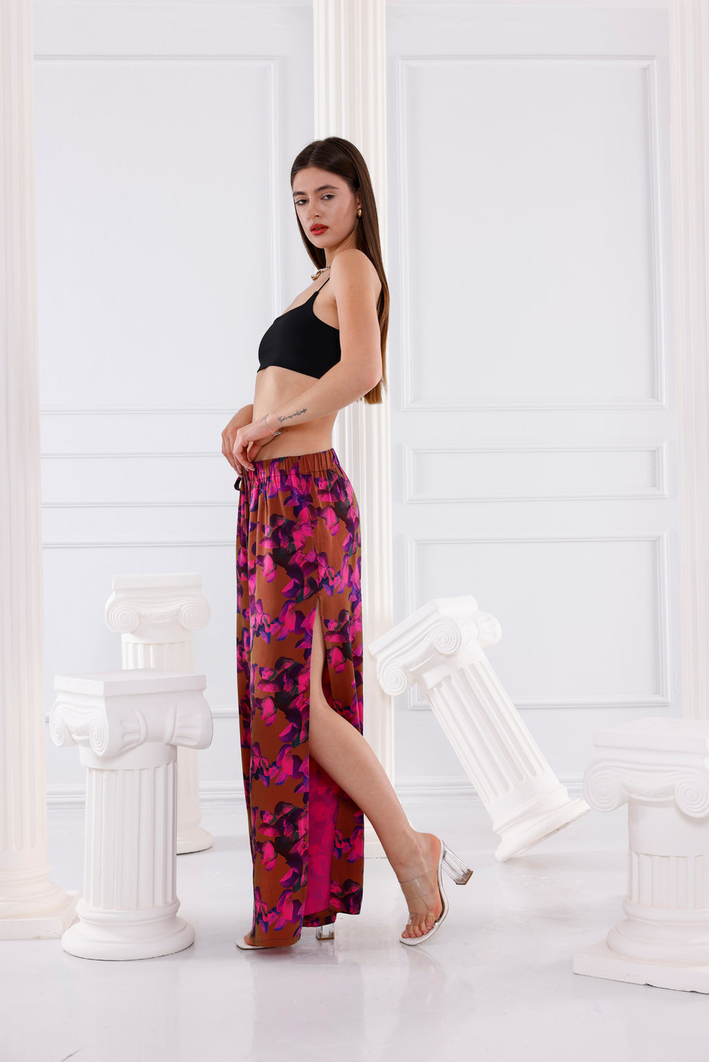 Emily Vegan İpek CUPRO Pantolon