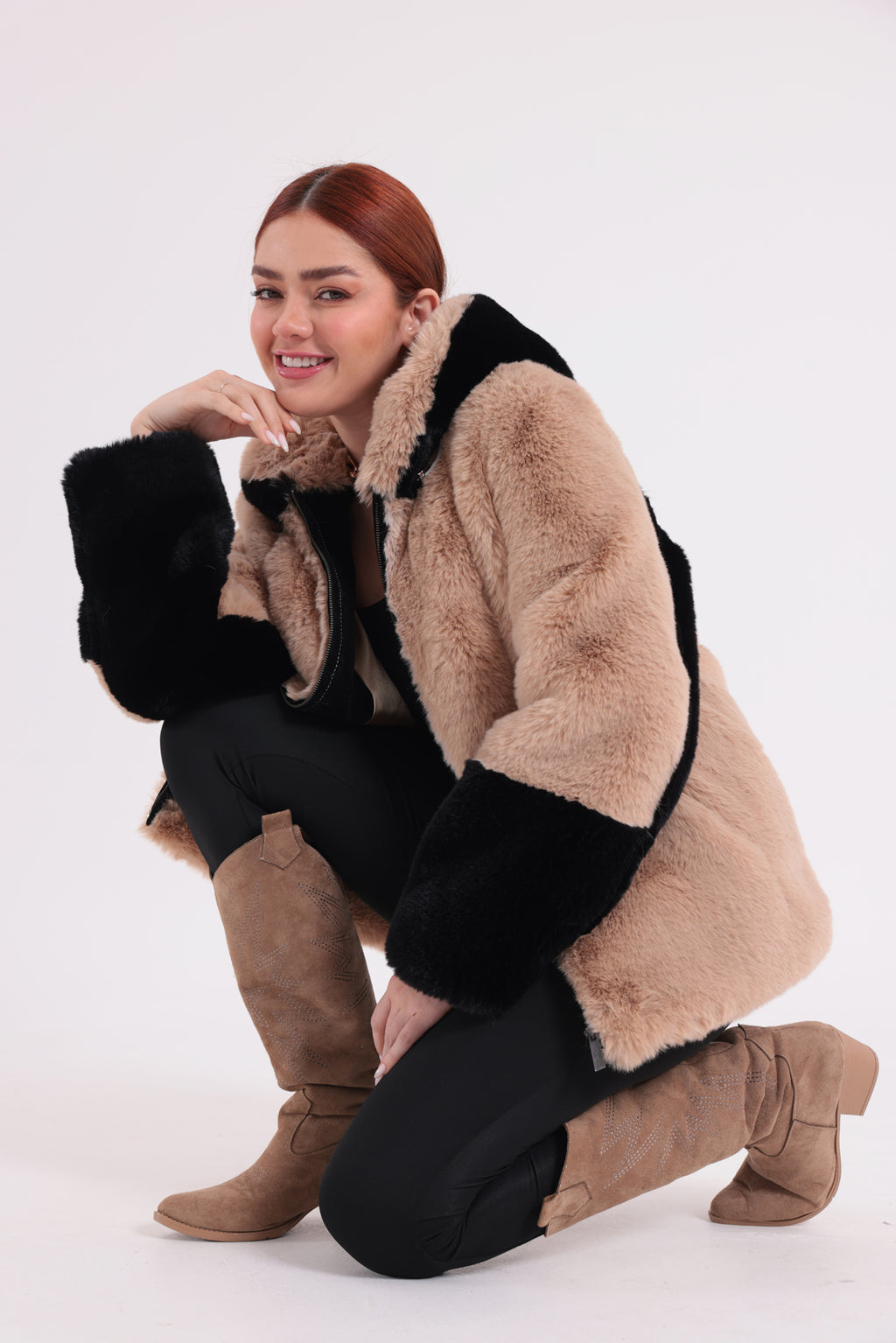 Farrah Premium Kapsonlu Kadın Rex Kaban