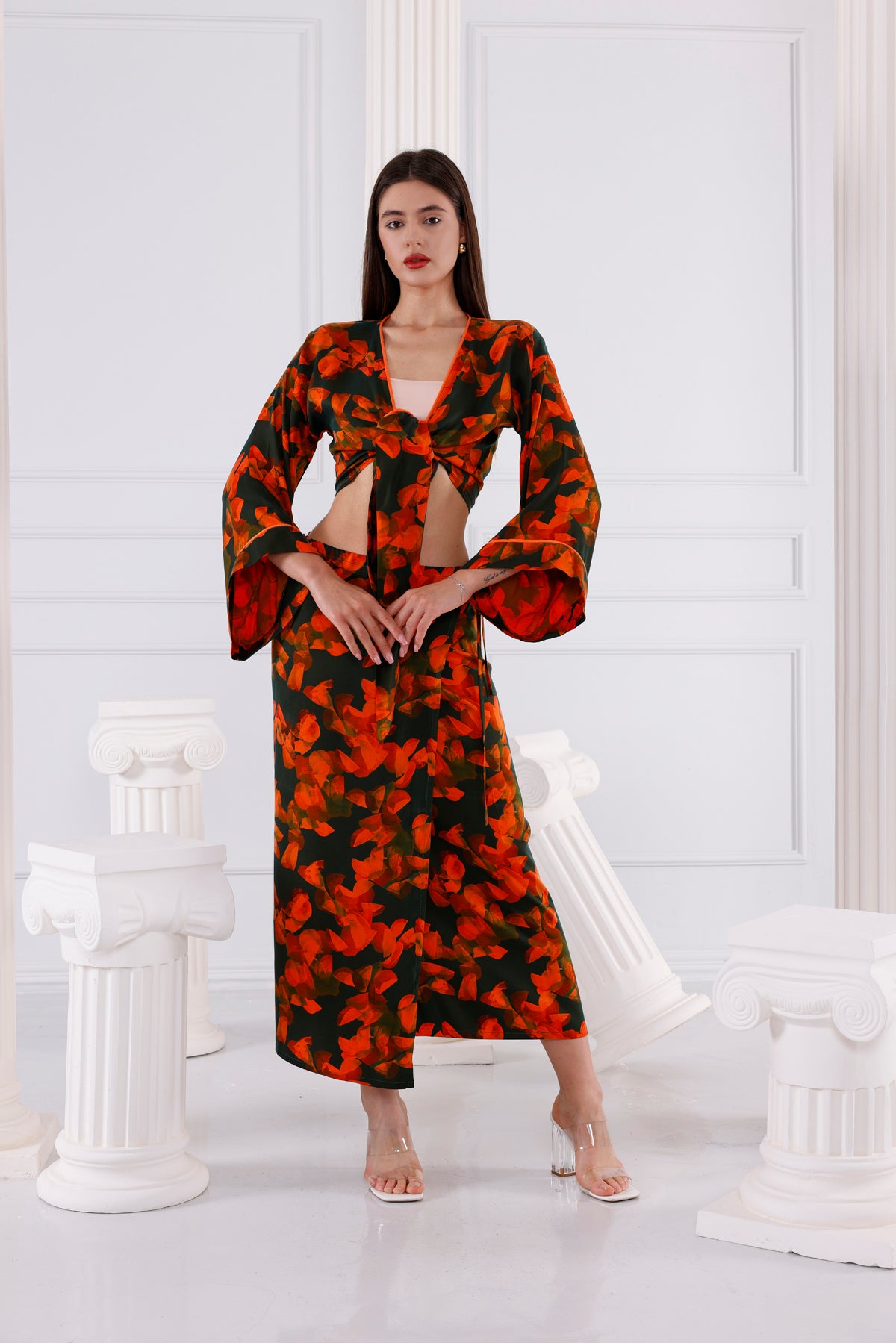 Magnolia Vegan İpek CUPRO Pareo